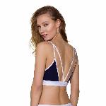 Спортивний топ з подвійними бретелями Passion PS007 TOP L, navy blue - мініатюра 2