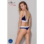 Спортивний топ з подвійними бретелями Passion PS007 TOP L, navy blue - мініатюра 7