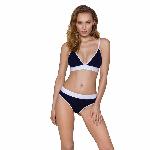 Спортивний топ з подвійними бретелями Passion PS007 TOP XL, navy blue - мініатюра 3
