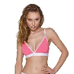 Спортивний топ з подвійними бретелями Passion PS007 TOP L, pink - мініатюра 1