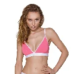 Спортивний топ з подвійними бретелями Passion PS007 TOP M, pink - мініатюра 1