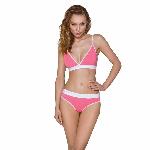 Спортивний топ з подвійними бретелями Passion PS007 TOP M, pink - мініатюра 2