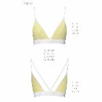 Спортивний топ з подвійними бретелями Passion PS007 TOP L, yellow - мініатюра 5