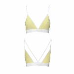Спортивний топ з подвійними бретелями Passion PS007 TOP L, yellow - мініатюра 4