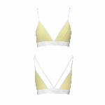 Спортивний топ з подвійними бретелями Passion PS007 TOP S, yellow - мініатюра 4