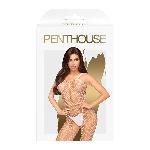 Бодістокінг у велику сітку Penthouse - Body Search White S/L - мініатюра 2