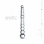 Скляний дилдо у вигляді намистин Gildo Glass Dildo No. 20 - мініатюра 4