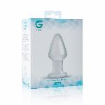 Скляна анальна пробка Gildo Glass Buttplug No. 25 - мініатюра 4