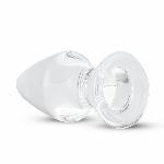 Скляна анальна пробка Gildo Glass Buttplug No. 25 - мініатюра 2