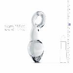 Скляний стимулятор простати Gildo Glass Prostate Plug No. 13 - мініатюра 3