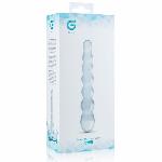 Скляний дилдо у вигляді намистин Gildo Glass Dildo No. 19 - мініатюра 5