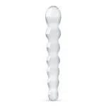 Скляний дилдо у вигляді намистин Gildo Glass Dildo No. 19 - мініатюра 1