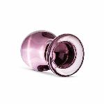 Рожева анальна пробка зі скла Gildo Pink Glass Buttplug No. 27 - мініатюра 2