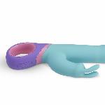 Вібратор-кролик з ротацією PMV20 Meta - Rabbit Vibrator - мініатюра 5
