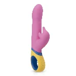 Вібратор-кролик з ротацією PMV20 Copy - Dolphin Vibrator - мініатюра 1
