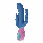 Вібратор-кролик з ротацією и анальним стимулятором PMV20 Vice - Double Vibrator - мініатюра 2