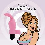 Вібратор на палець FeelzToys Magic Finger Vibrator Pink - мініатюра 2