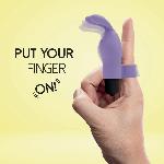 Вібратор на палець FeelzToys Magic Finger Vibrator Purple - мініатюра 3