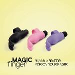 Вібратор на палець FeelzToys Magic Finger Vibrator Black - мініатюра 6