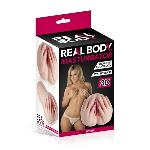 Реалістичний 3D-мастурбатор Відкрита вагіна Real Body — The Hottie - мініатюра 3