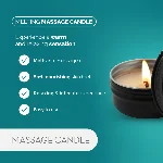 Масажна свічка "Спокусливий персик" Amoreane Peach Me Up (30 мл) - мініатюра 2