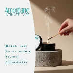 Масажна свічка "Спокусливий персик" Amoreane Peach Me Up (30 мл) - мініатюра 5
