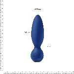 Анальна вібропробка Adrien Lastic Little Rocket макс. діаметр 3,5 см, soft-touch - мініатюра 2