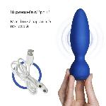 Анальна вібропробка Adrien Lastic Little Rocket макс. діаметр 3,5 см, soft-touch - мініатюра 4