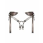 Трусики для страпону Strap-On-Me Leatherette Harness DESIROUS - мініатюра 3
