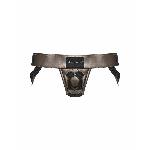 Трусики для страпона Strap-On-Me Leatherette Harness CURIOUS - мініатюра 2