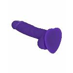 Реалістичний фалоімітатор Strap-On-Me SOFT REALISTIC DILDO Violet - Size S - мініатюра 2