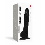 Реалістичний фалоімітатор Strap-On-Me SOFT REALISTIC DILDO Black - Size M - мініатюра 3