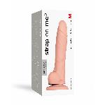 Реалістичний фалоімітатор Strap-On-Me SOFT REALISTIC DILDO Vanilla - Size M - мініатюра 3