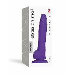 Реалістичний фалоімітатор Strap-On-Me SOFT REALISTIC DILDO Violet - Size M - мініатюра 3