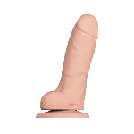 Реалістичний фалоімітатор Strap-On-Me SOFT REALISTIC DILDO Vanilla - Size L - мініатюра 1