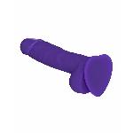 Реалістичний фалоімітатор Strap-On-Me SOFT REALISTIC DILDO Violet - Size XL - мініатюра 2