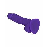 Реалістичний фалоімітатор Strap-On-Me SOFT REALISTIC DILDO Violet - Size L - мініатюра 2