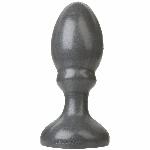Анальна пробка Doc Johnson American Bombshell Little Boy - Gun Metal, діаметр 5,59 см - мініатюра 1