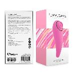 Пульсатор для клітора плюс вібратор FeelzToys - FemmeGasm Tapping & Tickling Vibrator Pink - мініатюра 2
