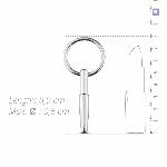 Порожнинний уретральний стимулятор Sinner Gear Unbendable – Hollow Penis Plug, довжина 4см, діам.8мм - мініатюра 4
