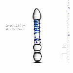 Скляний дилдо Gildo Glass Dildo No. 21 - мініатюра 4