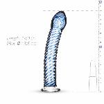 Скляний дилдо Gildo Glass Dildo No. 5 - мініатюра 5