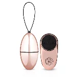 Віброяйце з пультом керування Rosy Gold – Nouveau Vibrating Egg - мініатюра 1