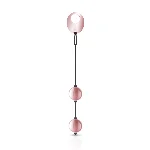 Металеві вагінальні кульки Rosy Gold - Nouveau Kegel Balls, маса 376 г, діаметр 2,8 см - мініатюра 1