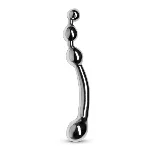 Анально-вагінальний стимулятор Sinner Gear Unbendable – Multi-Stim Pleasure Wand Metal Anal Dildo - мініатюра 1