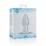 Скляна анальна пробка Gildo Glass Buttplug No. 24 - мініатюра 4
