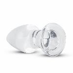 Скляна анальна пробка Gildo Glass Buttplug No. 24 - мініатюра 2