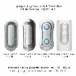 Набір мастурбатора із нагрівачем Tenga Flip Zero Red + Flip Warmer - мініатюра 5