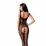 Бодістокінг з доступом до інтимних місць Passion BS078 black - мініатюра 2