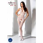 Бодістокінг з доступом до інтимних місць Passion BS078 white - мініатюра 2